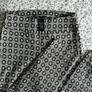 Zac & Rachel black and white pull on pants